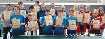 Tischtennis: Essen dominiert bei Jungen 19 - Nordwest-Zeitung