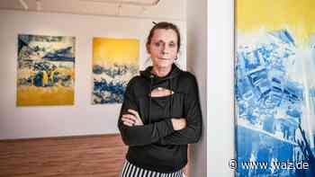 Essen: Künstlerin ruft mit Blaupausen neue Strukturen hervor - WAZ News