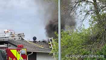 Another house fire in northwest Calgary on Tuesday afternoon