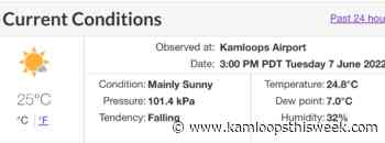 The warmth elbows aside a weather record in Kamloops - Kamloops This Week