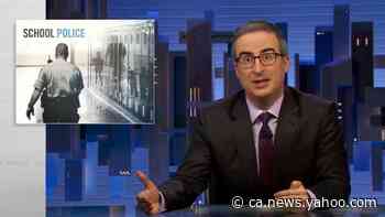 John Oliver explains why having cops in schools is actually detrimental to students - Yahoo News Canada