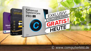 Gratis-Vollversion: Advenced SystemCare Pro hier abstauben - COMPUTER BILD