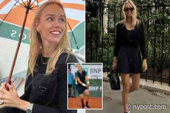Model sister of Holger Rune becomes breakout star of French Open - New York Post