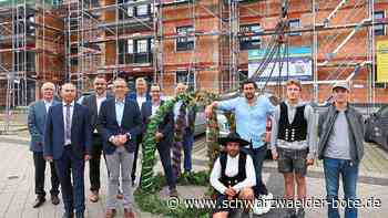 Richtfest in Blumberg - Haus Eichberg schafft 24 Einheiten für Betreutes Wohnen - Schwarzwälder Bote