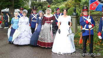 Majestät im Regen: Augusta feiert in Koblenz auch ohne Kaiserwetter - Rhein-Zeitung