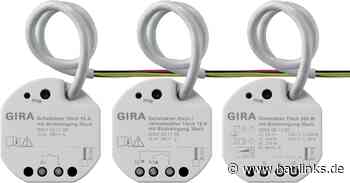 Neue KNX Unterputz-Aktoren von Gira