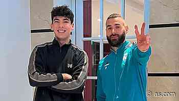 Leon Gissing, el adolescente que viste a estrellas como Karim Benzema - AS