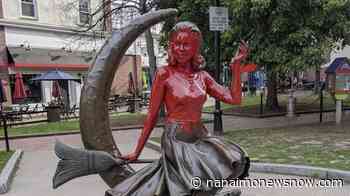'Bewitched' statue in Salem vandalized with red paint - Nanaimo News NOW