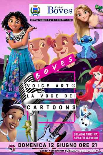 Boves, domenica 12 giugno al Borelli il concerto “La voce dei cartoons” - IdeaWebTv