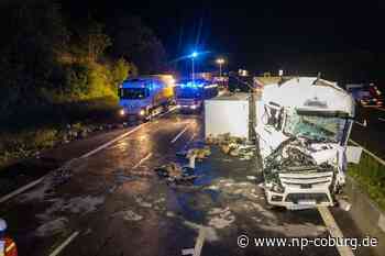 A9 gesperrt - Lkw kracht in Anhänger - Neue Presse Coburg