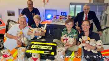 Notfallversorgung von Kindern: Warum jetzt Plüschteddys Erste Hilfe in Bruckmühl leisten