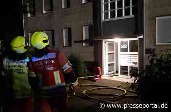 FW-Velbert: Feuerwehr Velbert bekämpft zwei nächtliche Brände