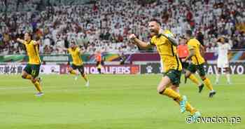 #EN VIVO Australia iguala 1-1 con Emiratos Árabes Unidos en Doha - ovacion.pe