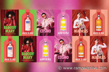 Absolut personifies diverse cocktails in biggest global campaign in a decade
