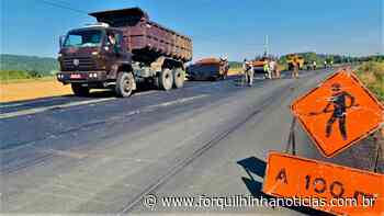 Obras de pavimentação da Rodovia Jacob Westrup são retomadas em Maracajá - Forquilhinha Notícias