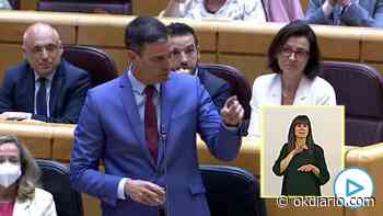 Sánchez se lía en el Senado y descalifica él mismo como «disminuidas» a las personas con discapacidad - Okdiario