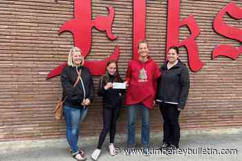 Kimberley Elks donate to Gymnastics Club - Kimberley Bulletin