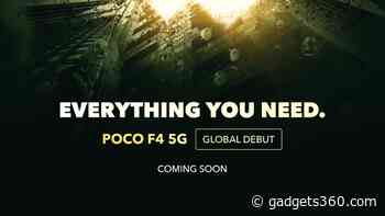 Poco F4 5G Launch Confirmed, Leaked Images Tip Triple Rear Cameras