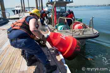 Coast Guard Removes Milton Harbor Buoys, Private Buoys Installed - MyRye.com