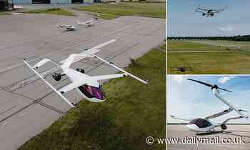 VoloConnect electric air taxi that can fly sideways at 28 mph completes its first test flight