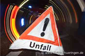 Ins Schleudern gekommen: Wohnmobil kippt Böschung hinunter - inSüdthüringen - inSüdthüringen