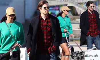 Brittany Hockley seen with a mystery man in Sydney after Jordan Thompson split - Daily Mail