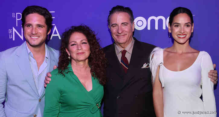 Gloria Estefan & Andy Garcia Join Adria Arjona & Diego Boneta at 'Father of the Bride' Screening in Mexico
