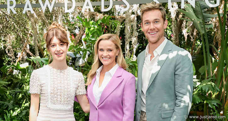 Reese Witherspoon Joins Daisy Edgar-Jones & Taylor John Smith at 'Where the Crawdads Sing' Photo Call