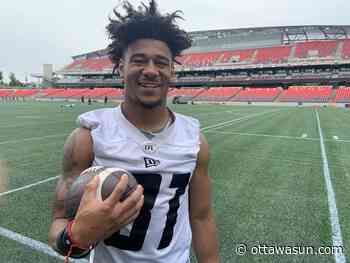 CARRYING THE LOAD: With Powell out, Williams will start at running back as Redblacks open season - Ottawa Sun
