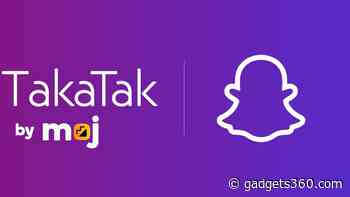 Snapchat's AR Camera Reaching Short-Video App MX TakaTak