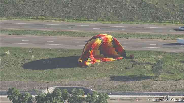 2 Hot Air Balloons Make Landings In Jefferson County, 1 Near Highway 285