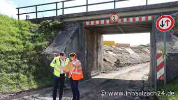 Knapp zehn Jahre nach Planungsbeginn: Arbeiten für neue Bahn-Unterführung Klugham gestartet