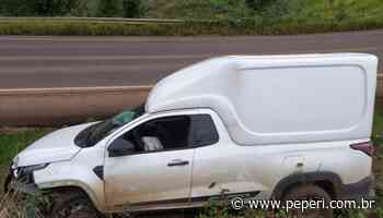 Veículo furtado em Itapiranga é encontrado abandonado em Descanso após acidente - Rede Peperi