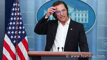 Matthew McConaughey pleads for responsible gun ownership in emotional White House press briefing