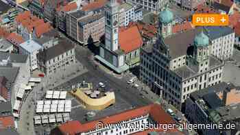 Die Fugger suchen einen Abnehmer für den Holzpavillon auf dem Rathausplatz