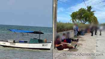 23 Cuban Migrants Land on Key West Beach in Homemade Boat
