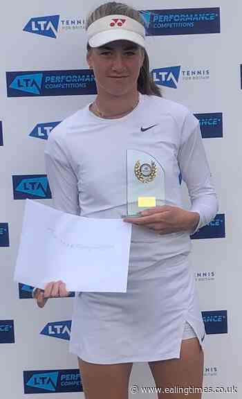 Ealing schoolgirl wins place at Wimbledon tennis