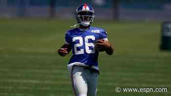Giants RB Barkley getting 'that swagger back'