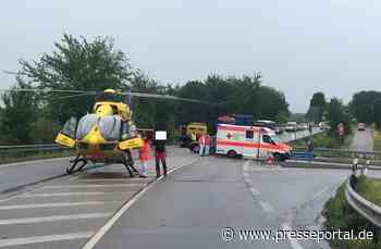 POL-PDLD: Vorfahrtsunfall mit Einsatz eines Rettungshubschraubers