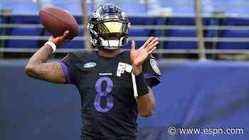 Baltimore Ravens expect Lamar Jackson back next week in 'great shape'