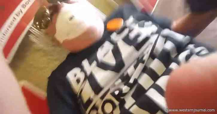Video: GOP Candidate Puts BLM Protester on His Back After Things Get Physical at Republican Event