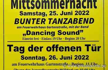 FW Sankt Augustin: Feuerwehrfest in Mülldorf