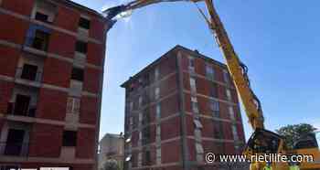 Iniziata la demolizione delle palazzine Ater a Villa Reatina | FOTO - Rieti Life