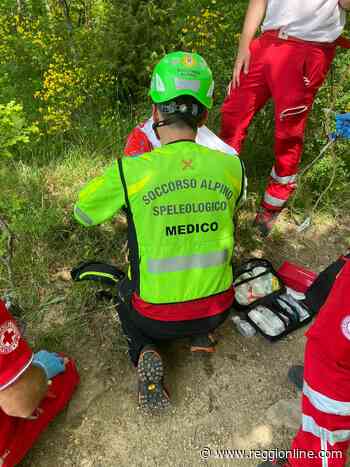Canossa: ciclista cade dalla mountain-bike e si lussa una spalla - Reggionline