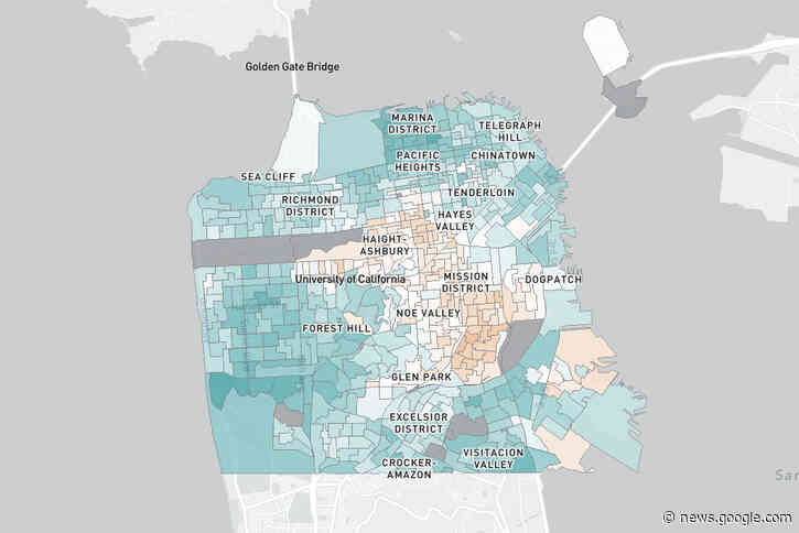 Chesa Boudin recall: Map of how S.F. neighborhoods voted reveals a key reason for his ouster - San Francisco Chronicle