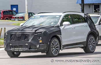 2024 Cadillac XT4 spy shots: Digital dash and Super Cruise coming to compact crossover - Motor Authority