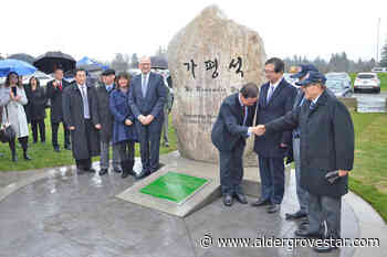 Korean mayor returns to Langley to visit war memorial – Aldergrove Star - Aldergrove Star