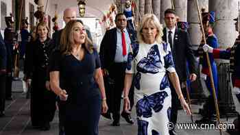 Jill Biden plays host at fraught diplomatic summit