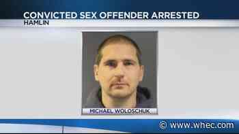Convicted sex offender from Hamlin arrested on new child pornography charges