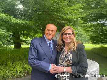Patrizia Barbieri ad Arcore da Silvio Berlusconi che le rinnova stima e sostegno - Piacenza Online